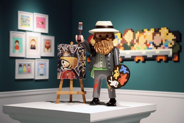 신세계 센텀시티점 플레이모빌 전시. [사진=신세계백화점]