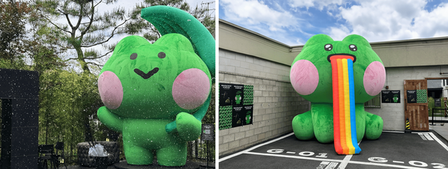 레인리포트 경리단 & 크루아상(성수)에 등장한 메가 레니니 이미지. [사진=IPX]