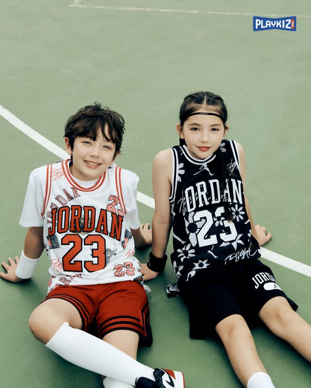 조던 키즈 여름 신제품 ‘조던 DNA 23 캡슐 컬렉션’ 화보 이미지. [사진=플레이키즈-프로]