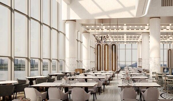 워커힐 시그니처 레스토랑 `더뷔페` 전경. [사진=워커힐 호텔앤리조트]