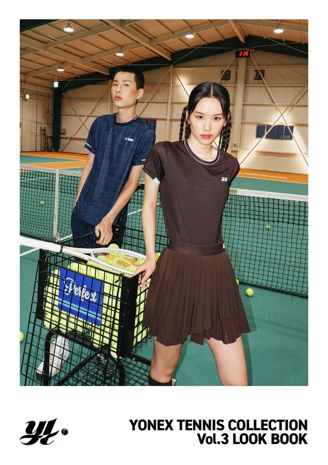요넥스 코리아 공식 홈페이지에서 확인할 수 있는 요넥스의 세 번째 테니스 컬렉션 룩북 캡처. [사진=요넥스 코리아]