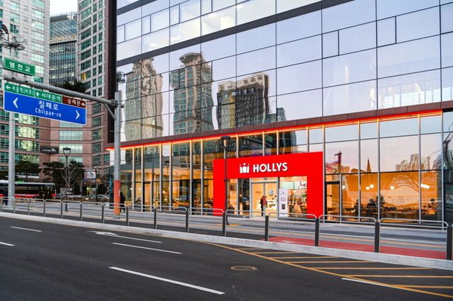 할리스 메리츠봉래타워점. [사진=할리스]