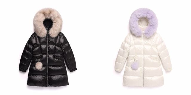 ‘BK사크L다운자켓’ 블랙(왼쪽)·화이트. [사진=블랙야크]