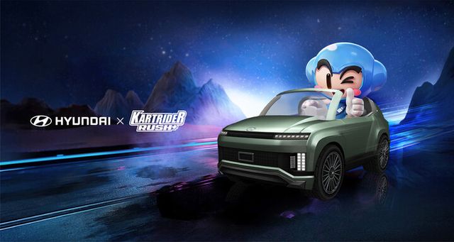 현대자동차-카트라이더 러쉬플러스 콜라보 이벤트 포스터. [사진=현대차]
