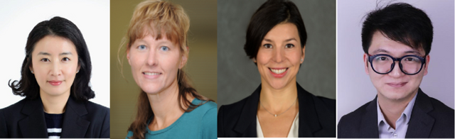 (왼쪽부터)이나래 KAIST 교수, 헤더 베리 조지타운 대학교수, 재스미나 쇼빈 조지타운 대학교수, 랜스 청 텍사스대학 교수. [사진=KAIST]