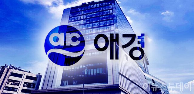 애경산업 사옥. [그래픽=한민하 기자]