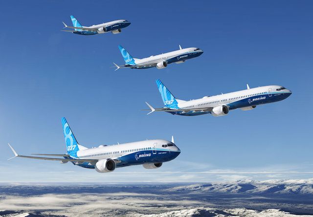 보잉 737 MAX 시리즈. [사진=보잉]