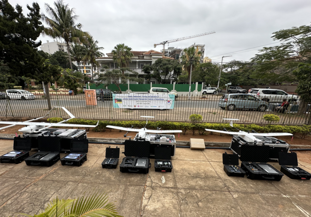 프리뉴가&nbsp;부산테크노파크 주관 ‘모잠비크 드론 기반 재난관리 솔루션 구축사업’을 통해 재난 대응용 드론을 수출했다고 11일 밝혔다. [사진=프리뉴]