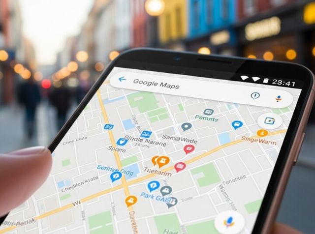 구글의 1대 5000 축적 고정밀 지도 이미지 [사진=생성형 AI Gemini]&nbsp;