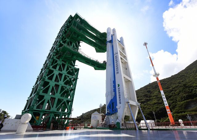 4차 발사를 앞둔 누리호. [사진=우주항공청]