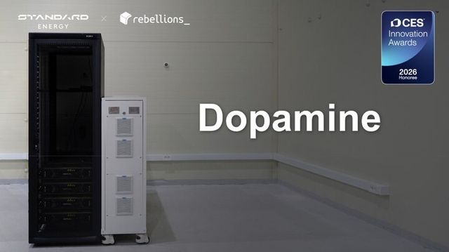 CES 2026에서 혁신상을 수상한 리벨리온과 스탠다드에너지의 AI 전력 인프라 솔루션. [사진=스탠다드에너지]