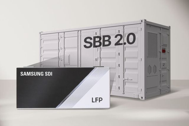 LFP 배터리가 탑재된 ESS 제품 'SBB(Samsung Battery Box) 2.0. [사진=삼성SDI]