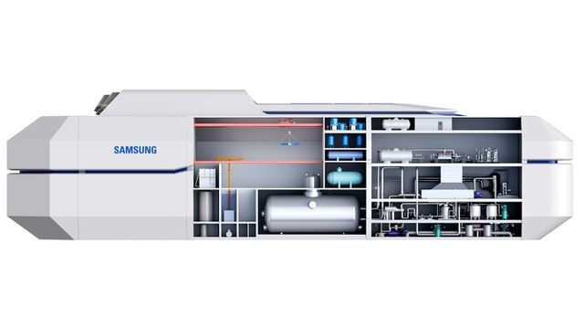 삼성중공업이 개발한 FSMR 이미지. [사진=삼성중공업]