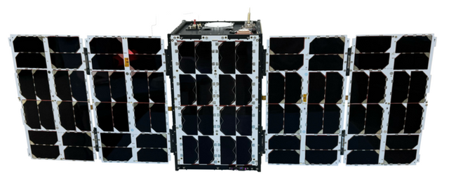 국산소자부품 우주검증위성(E3T) 1호. [사진=우주항공청]