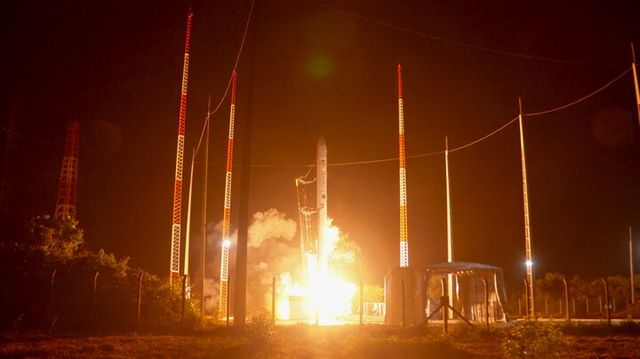 한빛-나노 발사 장면. [사진=이노스페이스]