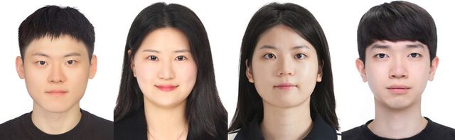 ‘네 번째 레슨(4thLesson)’ 팀. (왼쪽부터) GIST 석사과정 김경보·권은주·김유진·박상연 학생. [사진=GIST]