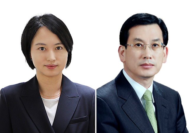 엄지원 교수와 장익수 아이프로틴 테라퓨틱스 대표. [사진=DGIST]