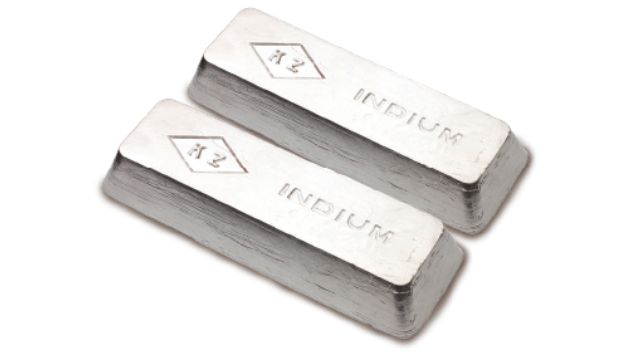 고려아연이 생산하는 인듐. [사진=고려아연]