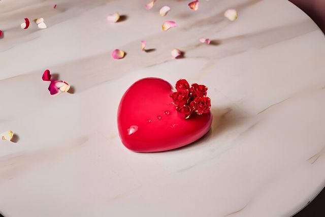 파르나스 호텔 제주 밸런타인데이 스페셜 케이크. [사진=파르나스호텔]