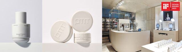 오딧세이 챕터 파이브(왼쪽부터), 프리메라 나이아시카 크림&쿠션, 커스텀미 비스포크 에센스 서비스. [사진=아모레퍼시픽]