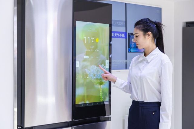 삼성전자가 'AWE 2025'에서 중국 소비자 맞춤형 AI홈 선보이고 있다. [사진=삼성전자]