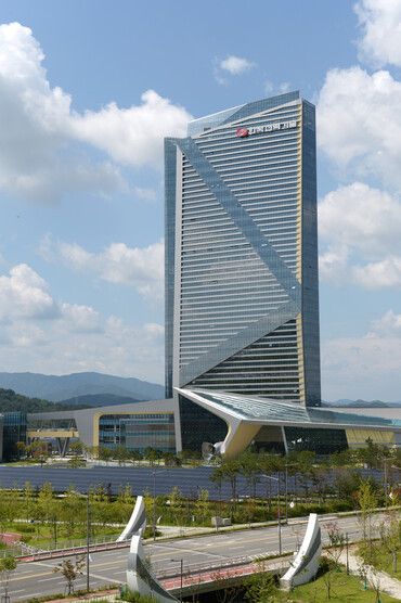 경북혁신도시에 위치한 한국전력기술 전경. [사진=한국전력기술]