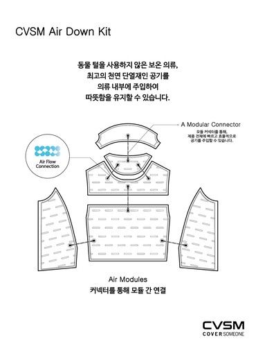 커버써먼가 '에어키트' 기술 특허 출원을 완료했다. [사진=커버써먼가]