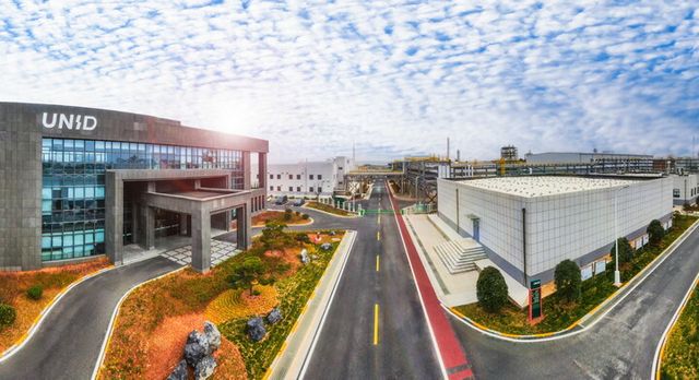 유니드 중국 호북성 이창 공장 전경. [사진=유니드]