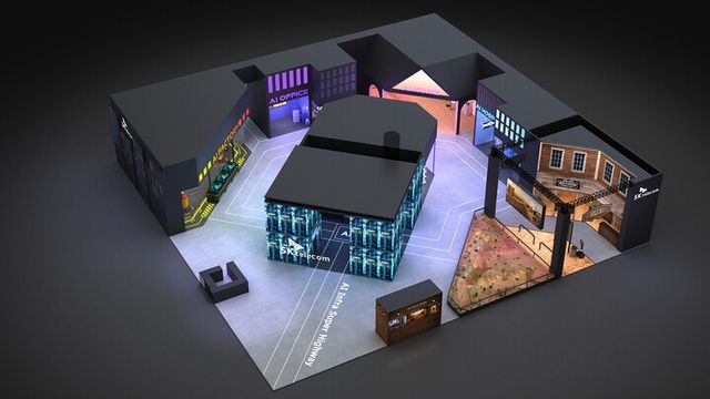 SK텔레콤 전시관 조감도. [사진=SK텔레콤]