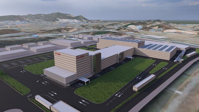 오리온 진천 통합센터 조감도.[사진=오리온]