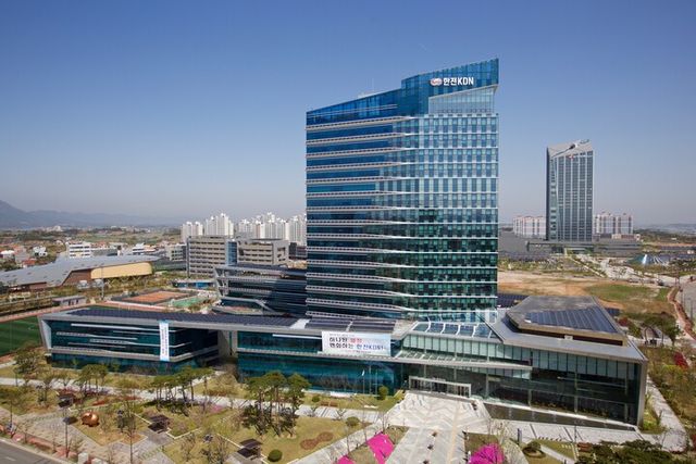 한전KDN 나주 본사 전경.[사진=한전KDN]