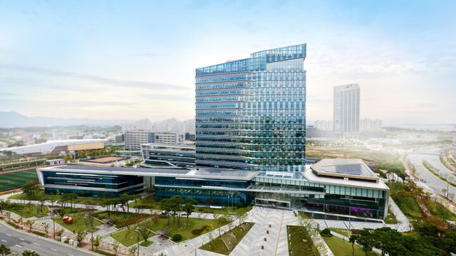 한전KDN 나주 본사 전경. [사진=한전KDN]