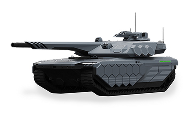 육군의 차세대 전차 개념도. [사진=현대로템]
