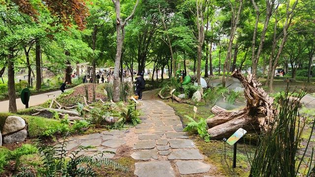 국립생태원-서울어린이대공원 쥐라기 정원 조성. [사진=국립생태원]