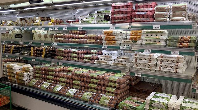 한 대형마트의 계란 매대 모습. [이뉴스투데이 DB]