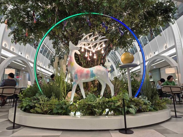 커넥트플레이스 청량리역점 위시트리 전경. [사진=한화커넥트]