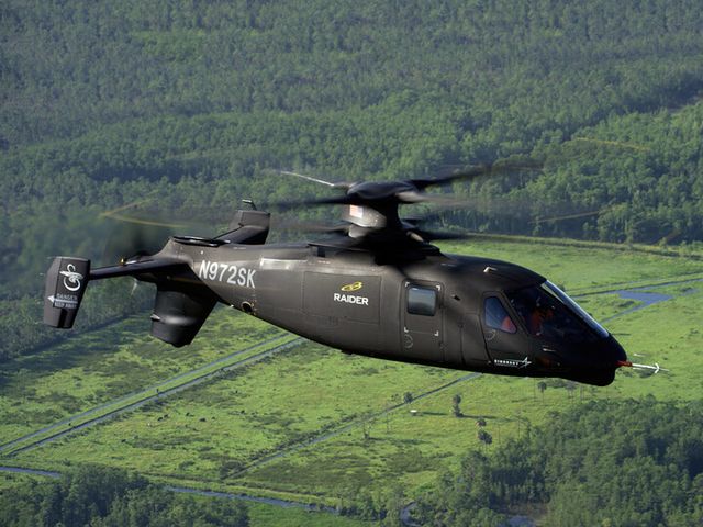 현재 시코르스키가 시험 중인 X-2 기술실증기. [사진=록히드마틴]