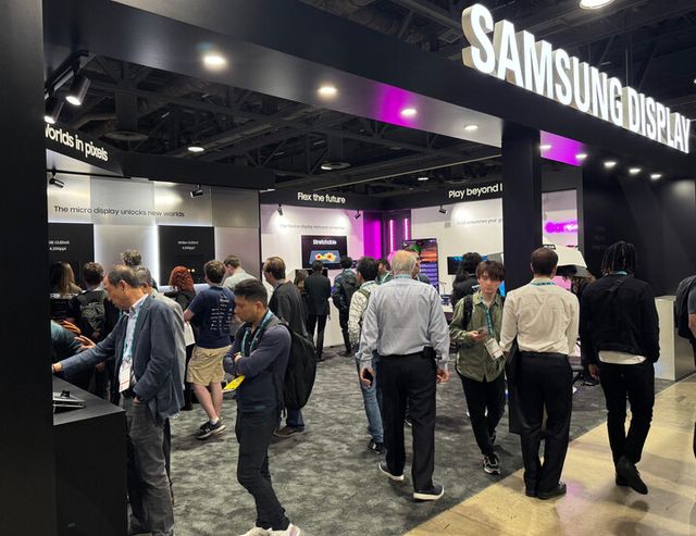 삼성디스플레이가 오는 12일까지(현지 시각) 미국 캘리포니아 롱비치에서 진행되는 세계 최대 확장현실(XR) 전시 ‘AWE USA 2025’에 처음 참가했다. [사진=삼성디스플레이]