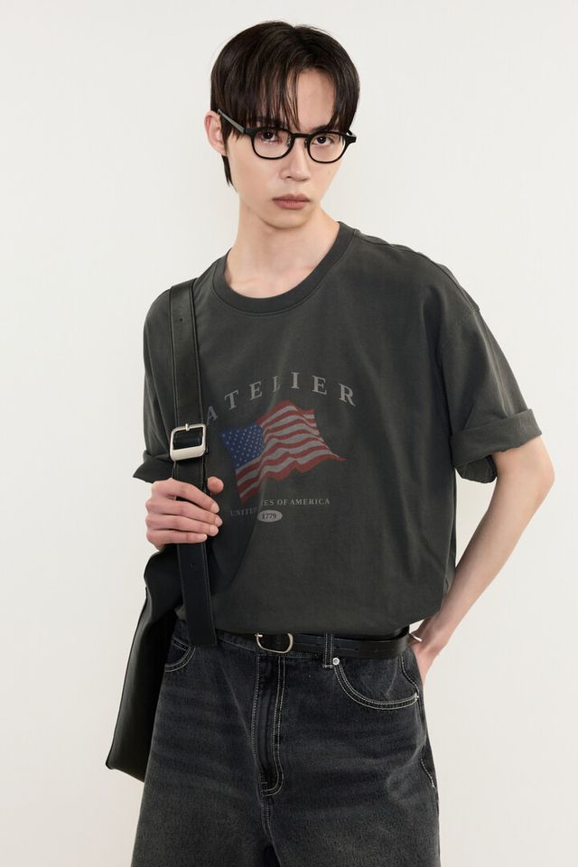 TNGT 그래픽 반소매 티셔츠. [사진=LF]