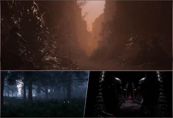 이용자의 모험심을 자극하는 다양한 배경