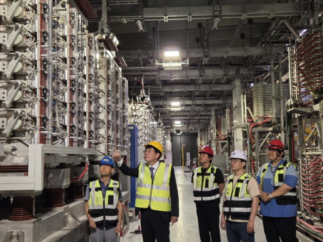 기 공급 설치한 Stage-1 컨버터 배열. [사진=다원시스]