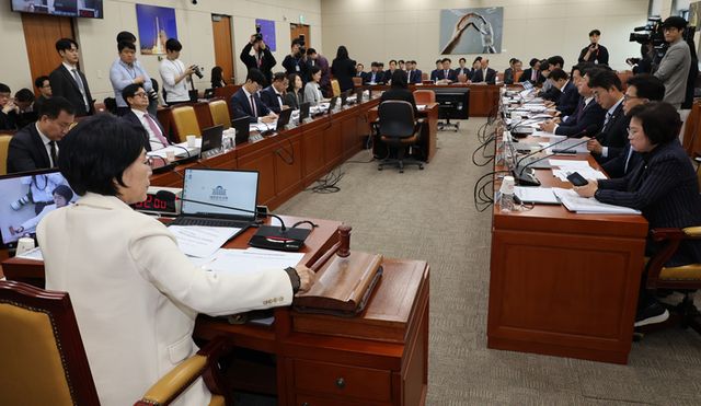 과방위 회의 장면 [사진=연합뉴스]