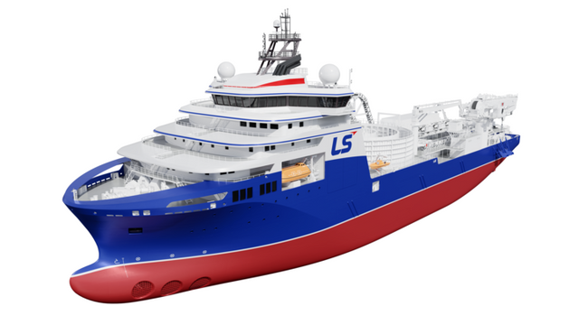 LS마린솔루션 신규 선박 조감도. [사진=LS전선]