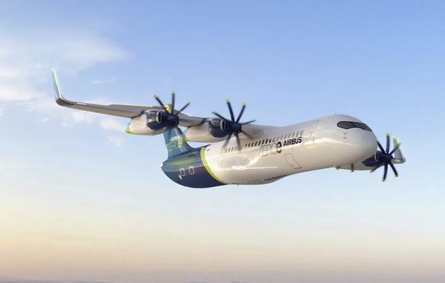 에어버스가 구상 중인 제로e 항공기 개념도. [사진=에어버스]