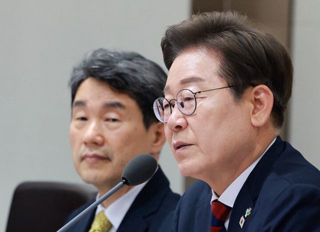 이재명 대통령이 5일 서울 용산 대통령실 청사에서 열린 국무회의에서 발언하고 있다. [사진=연합뉴스]