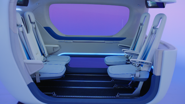 UAM 캐빈 콘셉트. [사진=현대트랜시스]