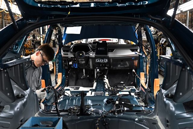 차체공장 조립 공정. [사진=이뉴스투데이 DB]