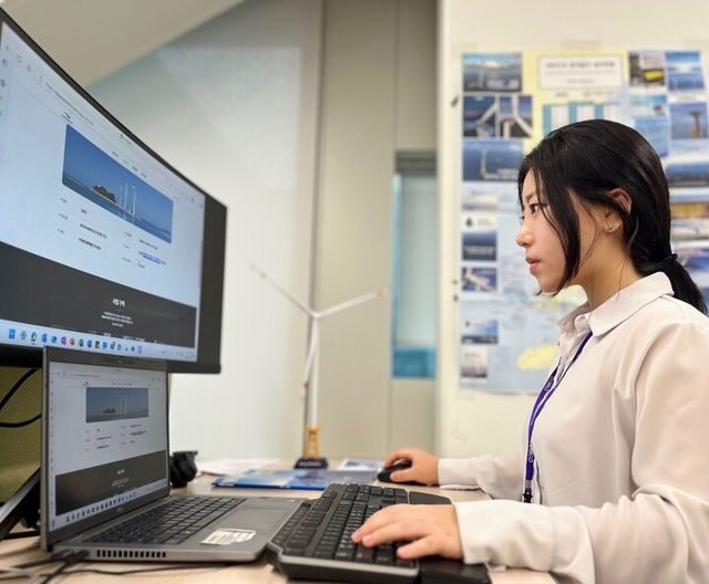 부산 다대포 해상풍력 '해상풍력 지역 인재' 양성 위한 인턴십 활성화. [사진=코리오제너레이션]