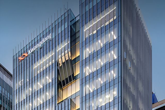 광동제약 과천 신사옥. [사진=광동제약]