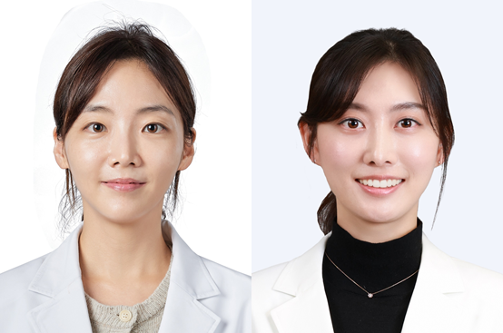 박귀영 중앙대병원 피부과 교수(완쪽)과 홍지연 교수. [사진=중앙대병원]